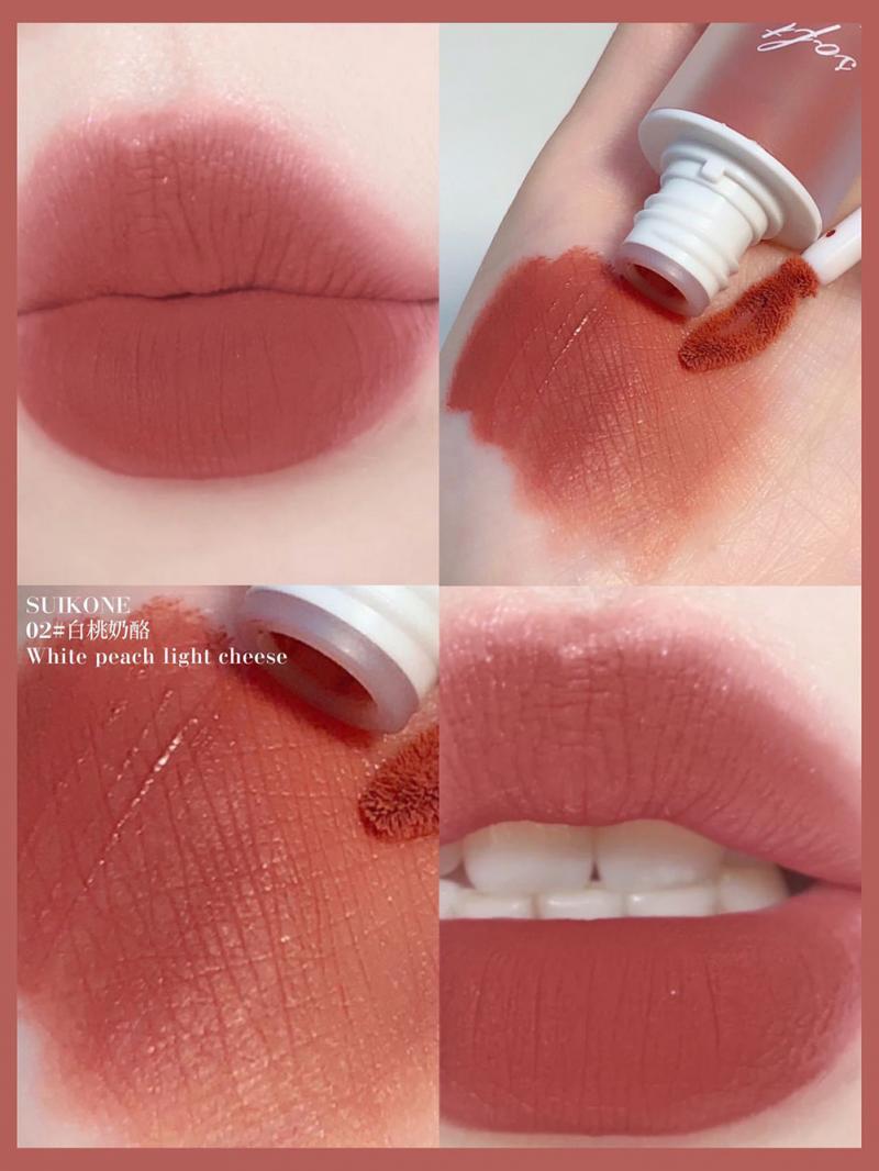 Lip Gloss Sucana Nourish Color Soft Water Mist Mud Autumn Winter Velvet Matte Surface Not Easy To Lose Glaze Mouth Red
Lip Gloss Sucana Nourish Color Soft Water Mist Mud Autumn Winter Velvet Matte Surface Not Easy To Lose Glaze Mouth Red