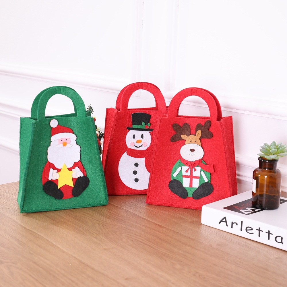 christmas decorations decorative supplies felt cloth handbag gifts santa claus gift bag
christmas decorations decorative supplies felt cloth handbag gifts santa claus gift bag