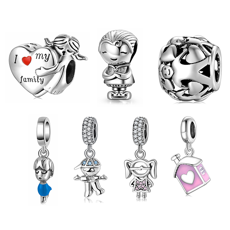2021 Hot 925 Sterling Silver Guardian Home Family Love Pink CZ Beads Fit Original European Charm Bracelets Jewelry Making Q0531
2021 Hot 925 Sterling Silver Guardian Home Family Love Pink CZ Beads Fit Original European Charm Bracelets Jewelry Making Q0531