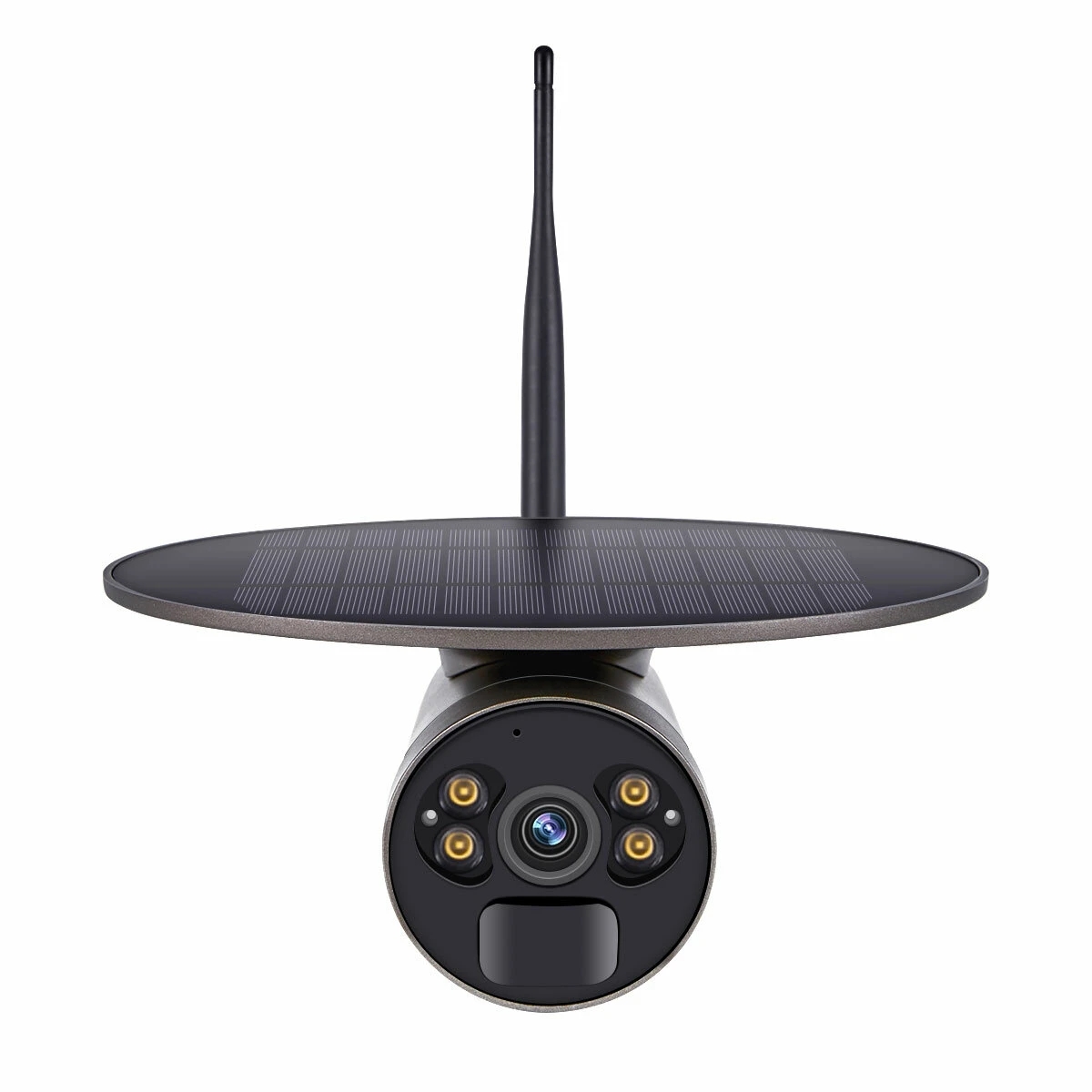 QF360 1080P Cloud Storage WIFI Battery PIR Alarm IP Camera With Solar Panel Full Color Night Vision Two Way Audio IP66 Waterproof Came
