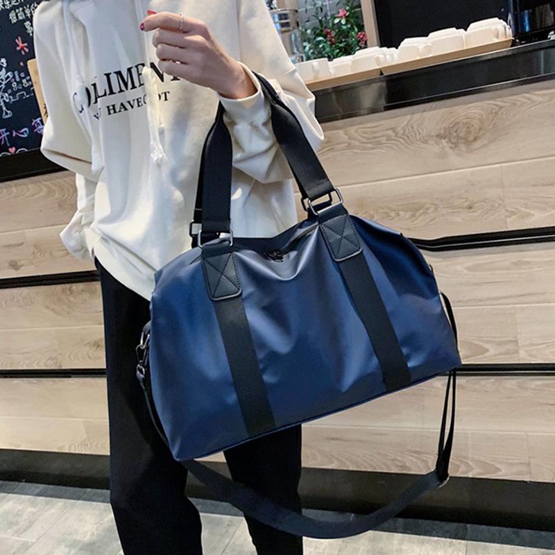Fashion Solid Color Travel Bags For Women 2021 New Nylon Sports Fitness Bag Unisex Travel Duffle Handbags Weekend Waterproof Bag, Black
Fashion Solid Color Travel Bags For Women 2021 New Nylon Sports Fitness Bag Unisex Travel Duffle Handbags Weekend Waterproof Bag, Black