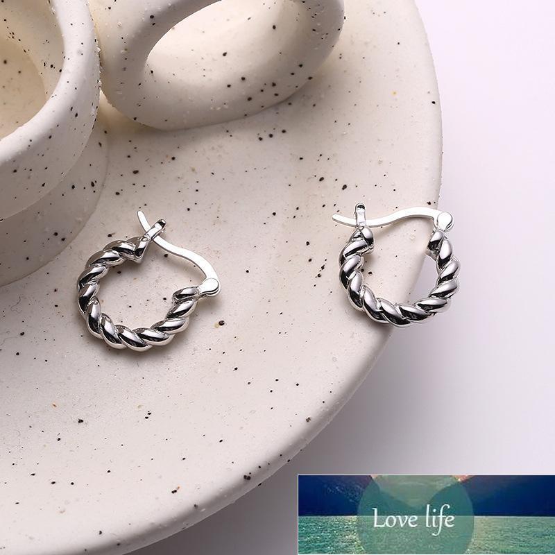 Hoop & Huggie S925 All-in-one Sterling Silver Twist Ear Buckle Female Ins High Sense Niche Design Ring Earrings Temperament
Hoop & Huggie S925 All-in-one Sterling Silver Twist Ear Buckle Female Ins High Sense Niche Design Ring Earrings Temperament