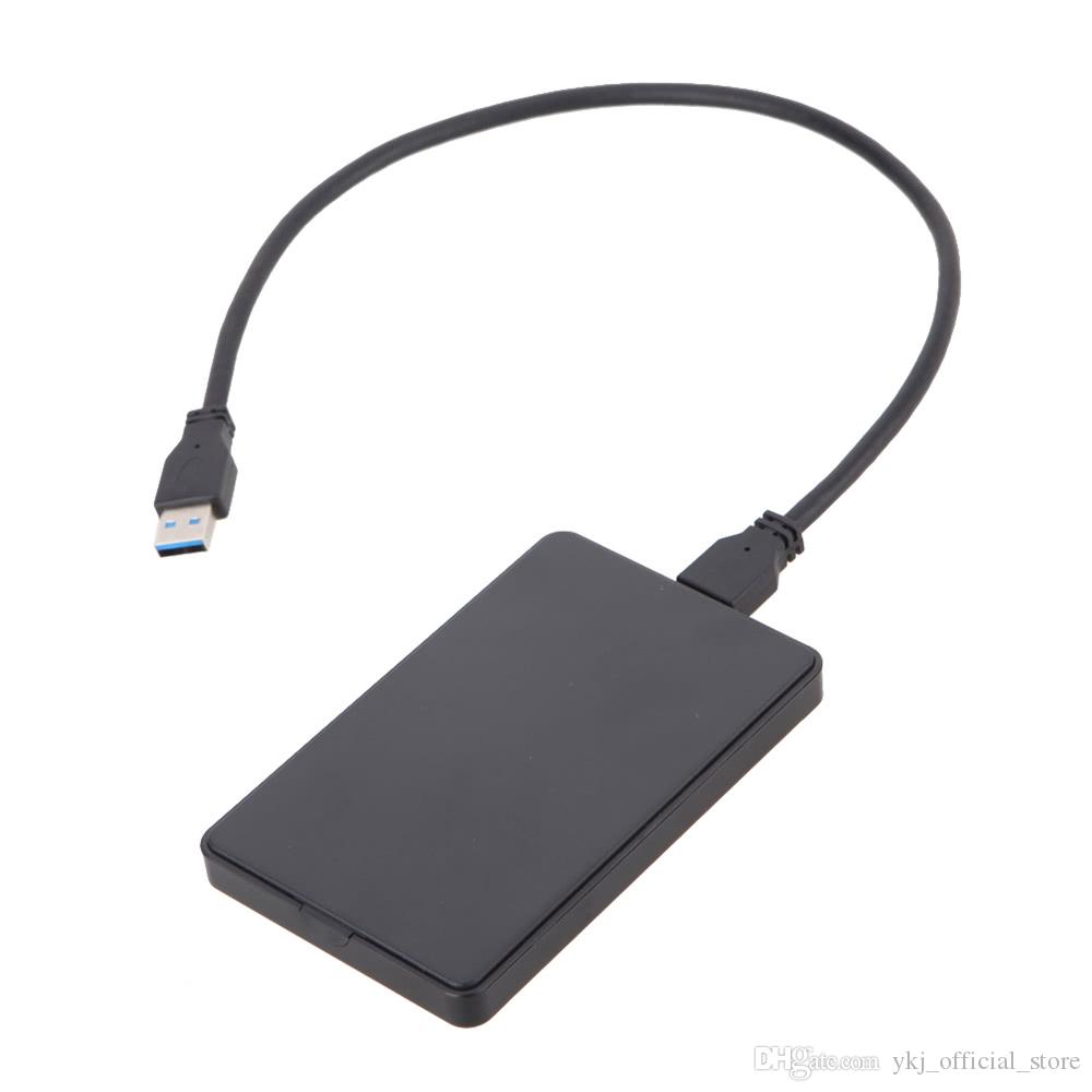 New HDD Case 25 SATA to USB 30 Adapter Hard Drive External Enclosure Case for SATAII HD SSD Hard Disk Box