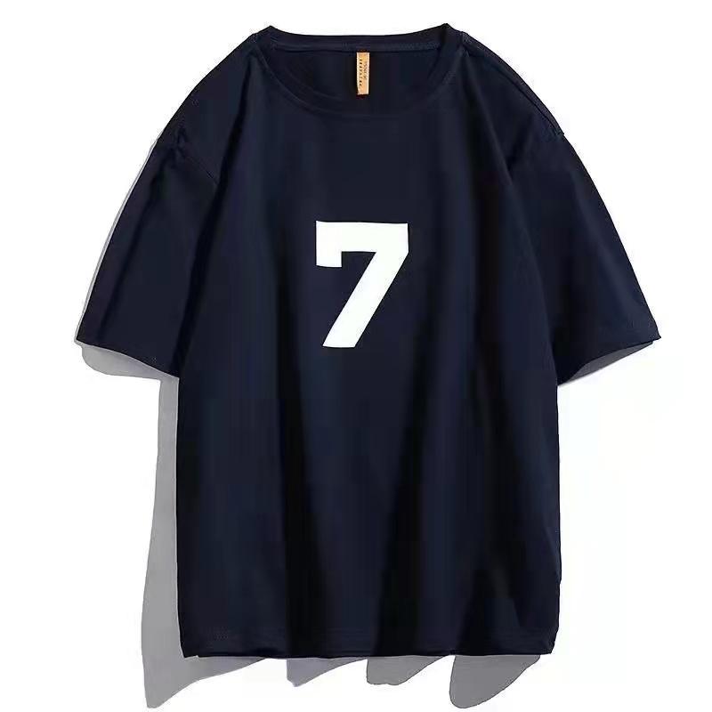 Men's T-Shirts Sports T-shirt Simple Number 7 Printing Round Neck Couple Short Sleeve Bottomed Shirt Versatile Cotton Casual Tops, Green
Men's T-Shirts Sports T-shirt Simple Number 7 Printing Round Neck Couple Short Sleeve Bottomed Shirt Versatile Cotton Casual Tops, Green