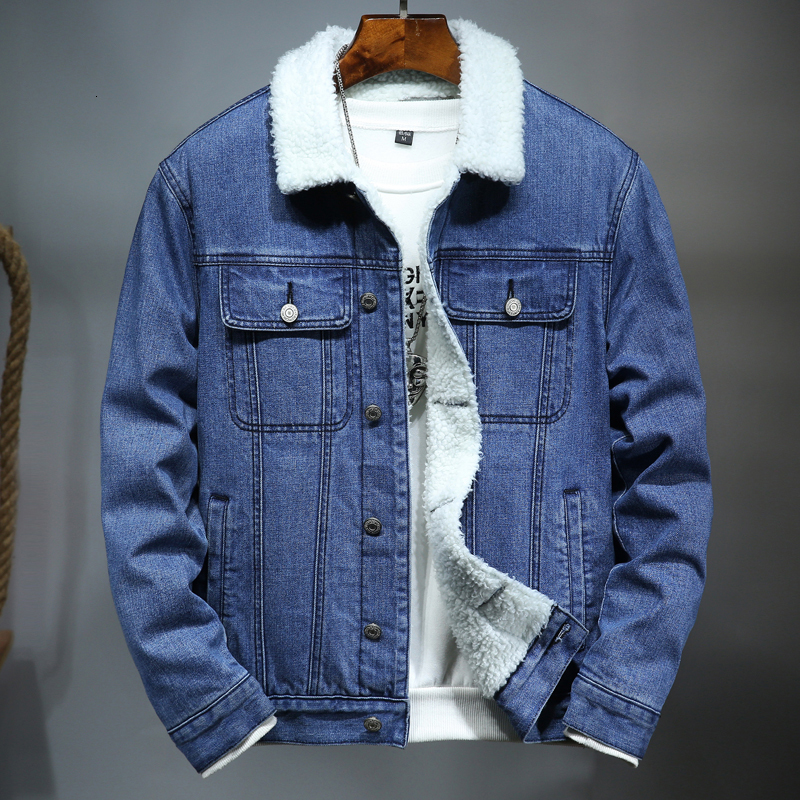 2021 New Winter Men Mens Fashion Casual Jeans Jacket Man Warm Thick Denim Coat Male Fur Collar Bomber Coats Outerwear Ohvt, 8023-blue
2021 New Winter Men Mens Fashion Casual Jeans Jacket Man Warm Thick Denim Coat Male Fur Collar Bomber Coats Outerwear Ohvt, 8023-blue