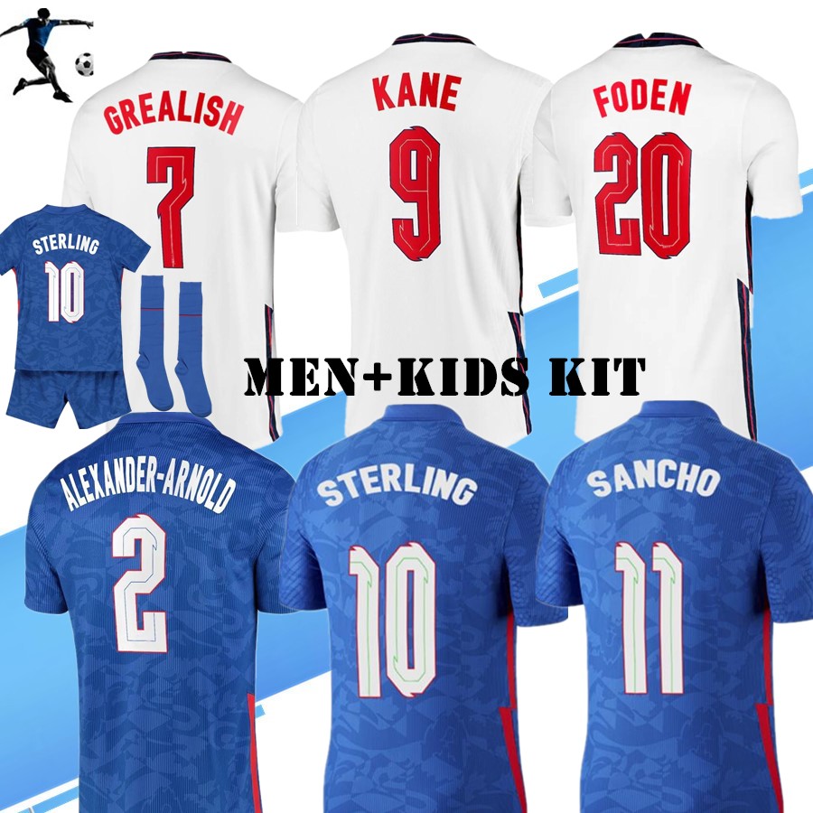 FODEN KANE englAnd football soccer jerseys 2021 STERLING RASHFORD MOUNT SANCHO GREALISH 21 22 national shirt men + kids kit sets socks uniform, Away
FODEN KANE englAnd football soccer jerseys 2021 STERLING RASHFORD MOUNT SANCHO GREALISH 21 22 national shirt men + kids kit sets socks uniform, Away