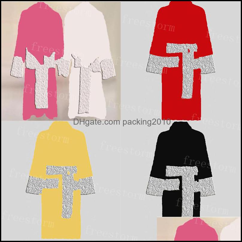 Bath Robe Supplies El Home & Garden Men Women Classic Jacquard Designer Robes 6 Colors Soft Touch Bathrobe Cotton One Piece Bathrobes Drop D 
Bath Robe Supplies El Home & Garden Men Women Classic Jacquard Designer Robes 6 Colors Soft Touch Bathrobe Cotton One Piece Bathrobes Drop D