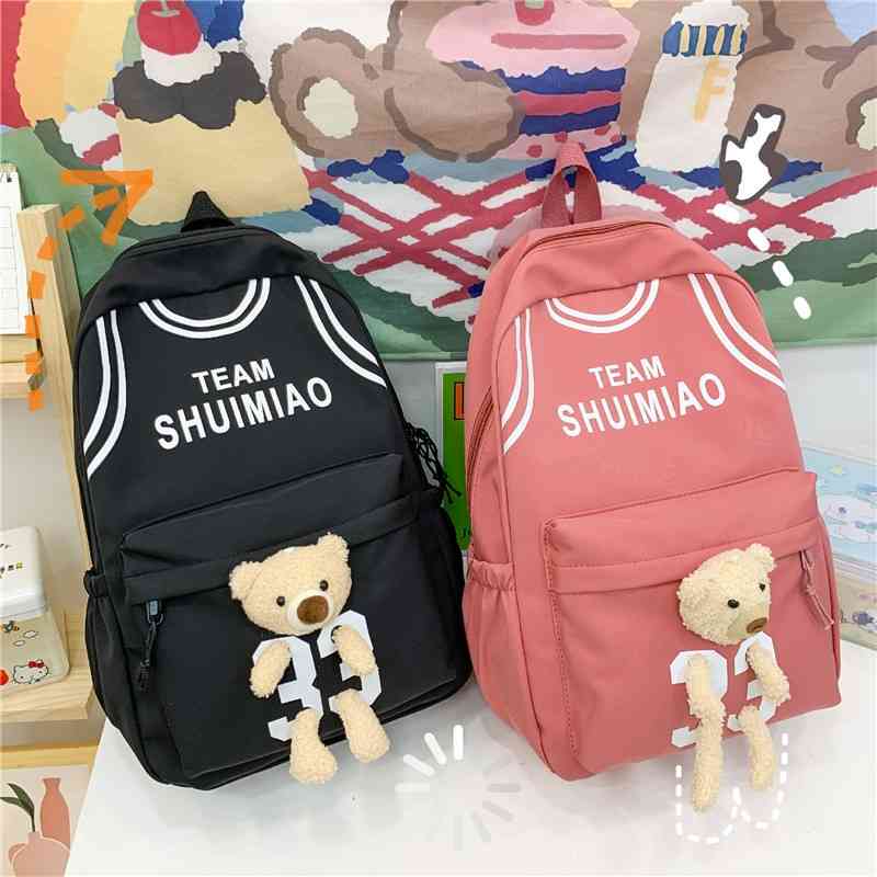 Schoolbag female junior students Korean version inssen series -capacity fashion leisure backpack 2021 new high school, Red
Schoolbag female junior students Korean version inssen series -capacity fashion leisure backpack 2021 new high school, Red