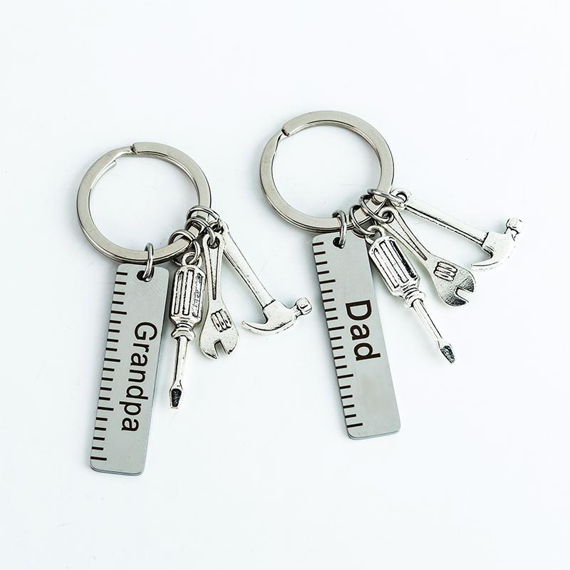 Keychains URIMTHUM Tools Set Key Chain Father's Day Gift Stainless Steel For Dad Grandpa Birthday Present K0081
Keychains URIMTHUM Tools Set Key Chain Father's Day Gift Stainless Steel For Dad Grandpa Birthday Present K0081
