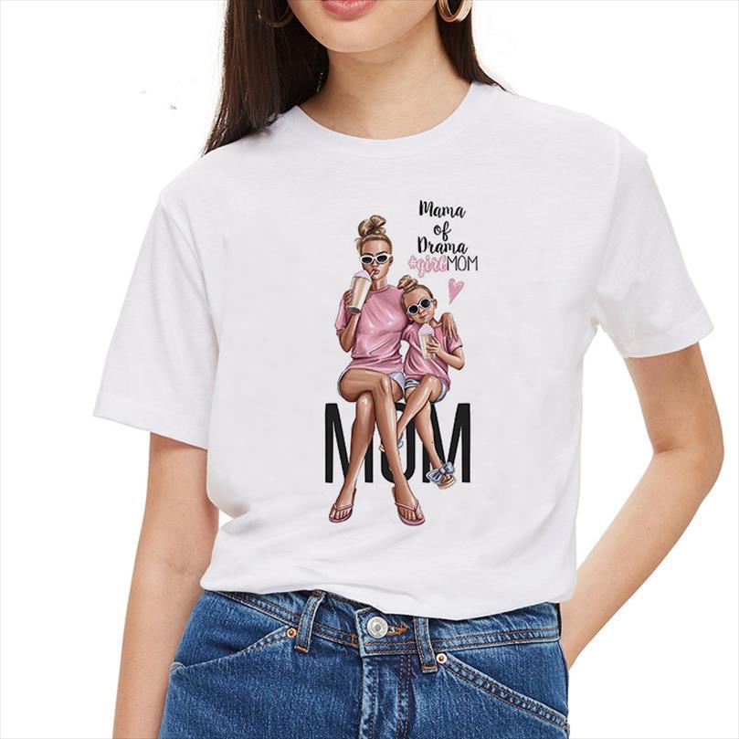 vogue super mama mom mens and women children daughter print femme life graphic tees white summer top, White;black 
vogue super mama mom mens and women children daughter print femme life graphic tees white summer top, White;black