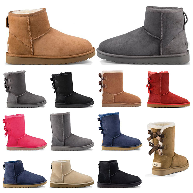 Top quality designer shoes women classic snow boots ankle short bow fur boot for winter black Chestnut grey fashions size 36-41
Top quality designer shoes women classic snow boots ankle short bow fur boot for winter black Chestnut grey fashions size 36-41