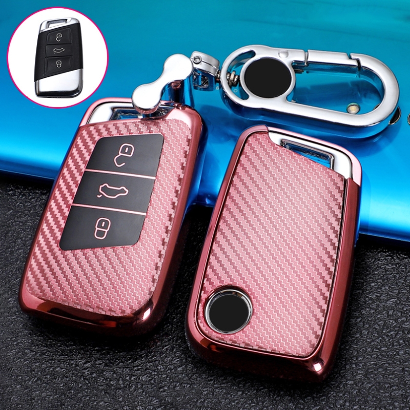 For Volkswagen Smart 3-button Car TPU Key Protective Cover Key Case with Key Ring
For Volkswagen Smart 3-button Car TPU Key Protective Cover Key Case with Key Ring