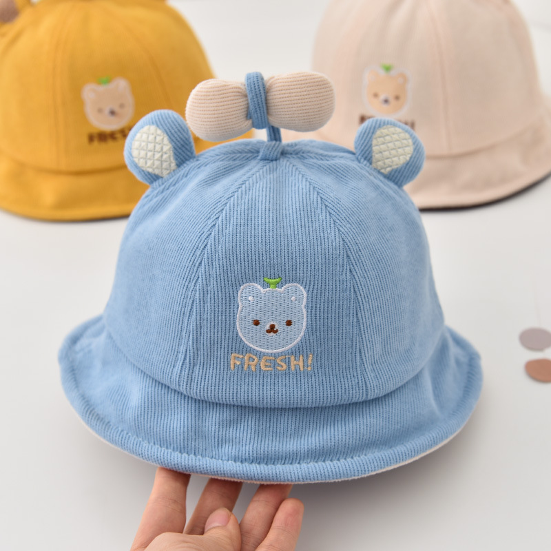 Baby Hat Spring and Autumn Baby Newborn Sun Bucket Cute Super Girl Winter, Yellow (bean sprout bear bucket hat)
Baby Hat Spring and Autumn Baby Newborn Sun Bucket Cute Super Girl Winter, Yellow (bean sprout bear bucket hat)