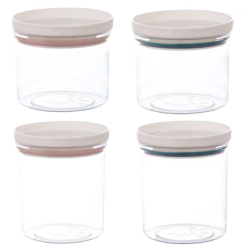 Storage Bottles & Jars 4pcs Creative Transparent Helpful Durable Food Containers Sealed Cereals Pots For Home Kitchen
Storage Bottles & Jars 4pcs Creative Transparent Helpful Durable Food Containers Sealed Cereals Pots For Home Kitchen