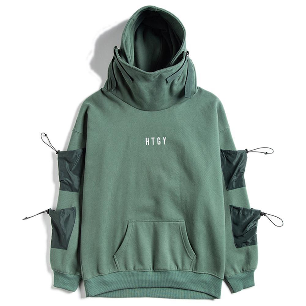 April MOMO Hip Hop Letter Embroideried Thick Hooded Sweatshirts Mens Harajuku Streetwear Hoodies Casual Cotton Pullover 201113