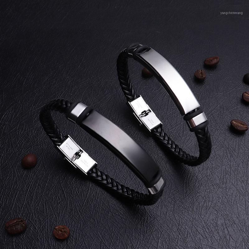 Stainless Steel Blank ID Tags Leather Bangles For Engrave Personalized Braid Bracelet With Metal Plate Wholesale 10pcs Bangle
Stainless Steel Blank ID Tags Leather Bangles For Engrave Personalized Braid Bracelet With Metal Plate Wholesale 10pcs Bangle