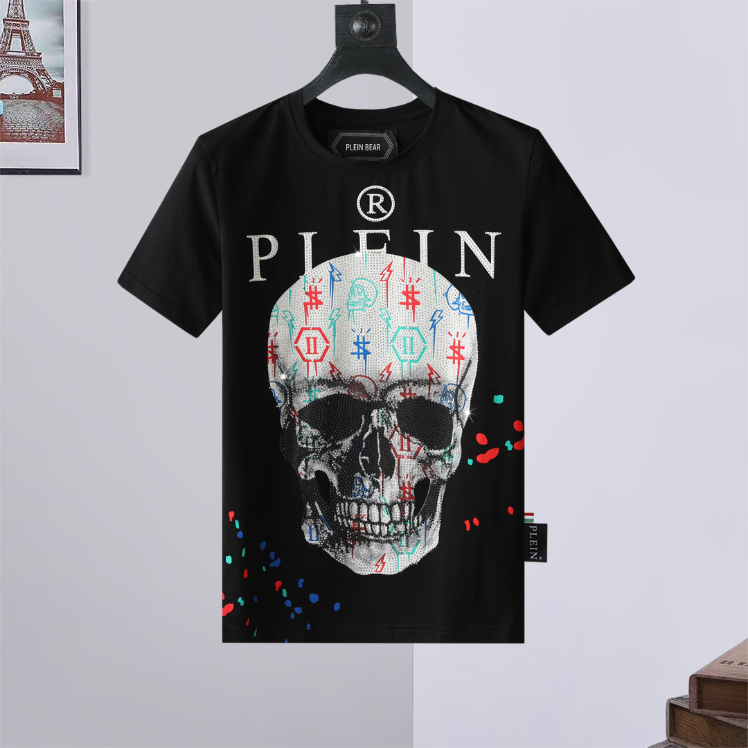 JERSEY T-SHIRT ROUND NECK SS SKULL AND PLEIN Men's T-Shirts Rhinestone Skulls Mens Tshirts Classical High Quality Top Tees PB 16570, Black
JERSEY T-SHIRT ROUND NECK SS SKULL AND PLEIN Men's T-Shirts Rhinestone Skulls Mens Tshirts Classical High Quality Top Tees PB 16570, Black