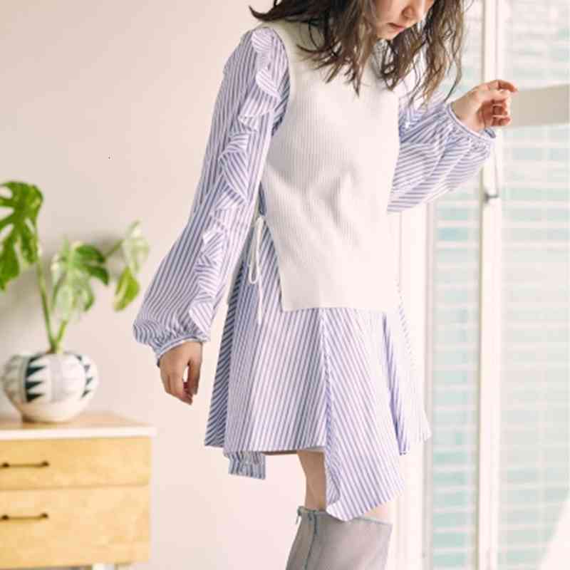 Casual Dresses Kuzuwata Autumn women' clothing vest long sleeve fungus irregular shirt dress ensemble CRUU, 1# shoe box
Casual Dresses Kuzuwata Autumn women' clothing vest long sleeve fungus irregular shirt dress ensemble CRUU, 1# shoe box