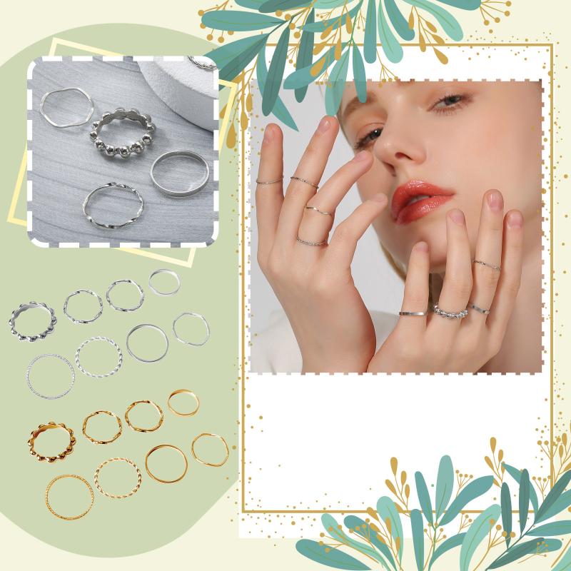 Earrings & Necklace 16pcs 2021 Classic Ladies Accessories Combinationalloy Ring Creative Irregular Street Style Geometric Jewelry, Silver
Earrings & Necklace 16pcs 2021 Classic Ladies Accessories Combinationalloy Ring Creative Irregular Street Style Geometric Jewelry, Silver