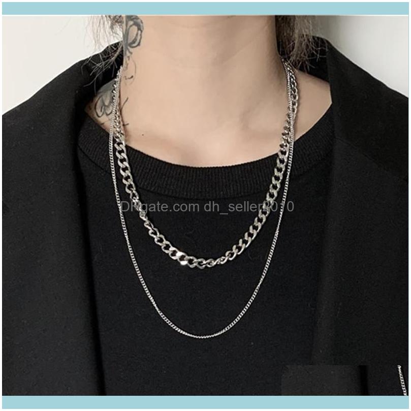 Necklaces & Pendants Jewelryeuropean And American Simple Fashion Ins Double-Layer Hip-Hop Trendy Men Women Personality Exaggerated Net Red C
Necklaces & Pendants Jewelryeuropean And American Simple Fashion Ins Double-Layer Hip-Hop Trendy Men Women Personality Exaggerated Net Red C