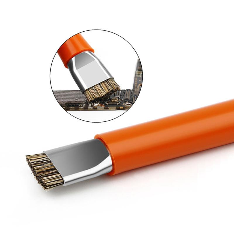 Professional Hand Tool Sets Double Head AntiStatic ESD Mobile Phone MOTHERboard Repair PCB Cleaning Brush Hard Bristles Welding O