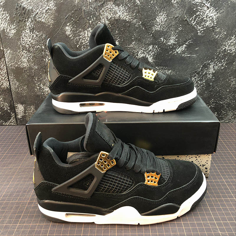 2021 Top Quality Men Jumpman 4 Royalty Basketball Shoes Big Size 4s Black gold Chaussures Trainers Sneakers Sports Shoe MANBASKETBALLSHOES, #1
2021 Top Quality Men Jumpman 4 Royalty Basketball Shoes Big Size 4s Black gold Chaussures Trainers Sneakers Sports Shoe MANBASKETBALLSHOES, #1