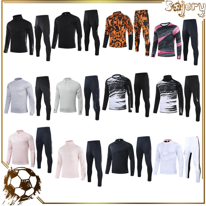 2021 Men windproof soccer jersey uniform High collar quick-drying coat round neck custom training suit half zipper football tracksuit jacket, Black training suit
2021 Men windproof soccer jersey uniform High collar quick-drying coat round neck custom training suit half zipper football tracksuit jacket, Black training suit