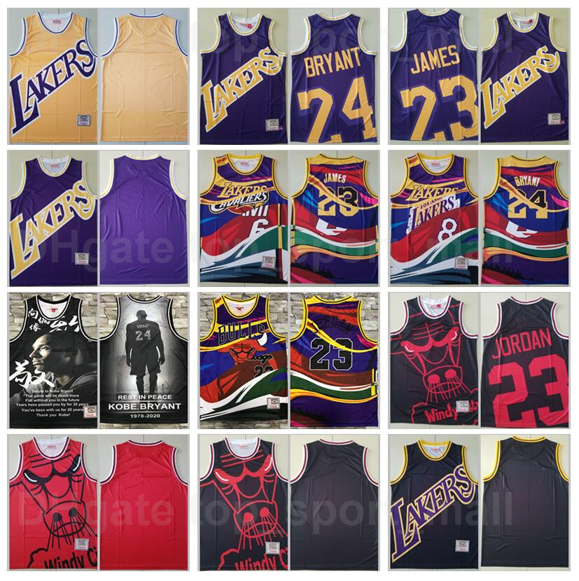 Blank Mitchell and Ness Basketball Vintage LeBron James Jersey 23 Bryant Retro Michael All Stitched Black Yellow Purple Color Red Excellent Quality Big Team Logo
Blank Mitchell and Ness Basketball Vintage LeBron James Jersey 23 Bryant Retro Michael All Stitched Black Yellow Purple Color Red Excellent Quality Big Team Logo
