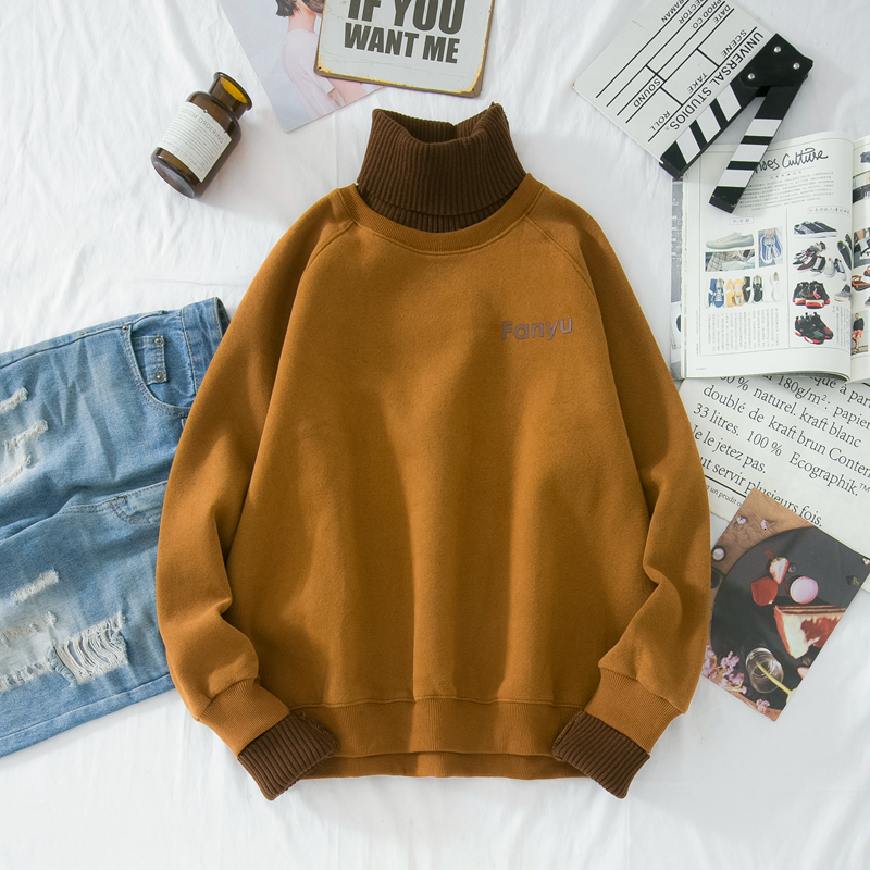 2021 New High Street Western Style Turtleneck Simple Letter Embroidery Pullovers Men Winter Male Casual Sweatshirts Hombre Ndph, Yellow
2021 New High Street Western Style Turtleneck Simple Letter Embroidery Pullovers Men Winter Male Casual Sweatshirts Hombre Ndph, Yellow