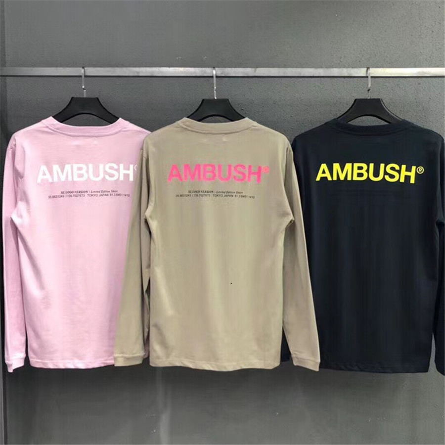 2021 New Long Sleeves Men Women 1:1 Couple Lovers T-shirt Classic Minimalist Ambush t Shirt Hxr9
2021 New Long Sleeves Men Women 1:1 Couple Lovers T-shirt Classic Minimalist Ambush t Shirt Hxr9