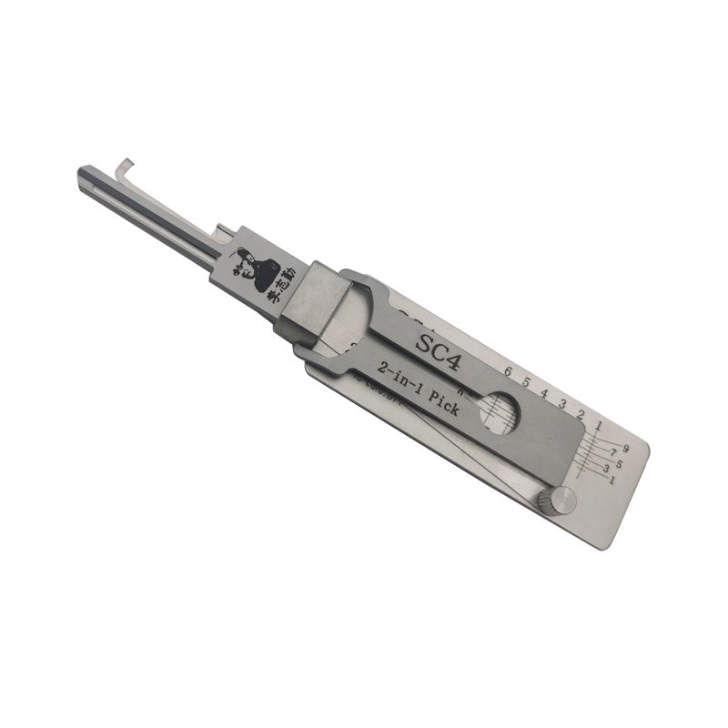 Original Lishi SC4 2 in 1 civil Door Lock Picks lockpicking Decoder Unlock Tool for Schlage
Original Lishi SC4 2 in 1 civil Door Lock Picks lockpicking Decoder Unlock Tool for Schlage