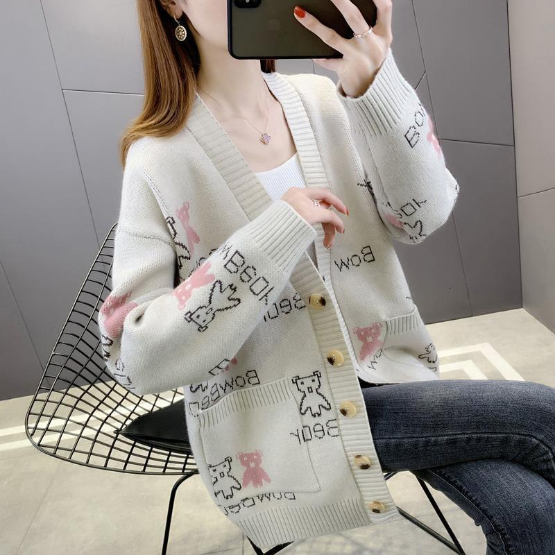 women's knits & tees ladies cardigan sweater women korean casual jacket autumn new fashion knitted tiic, White
women's knits & tees ladies cardigan sweater women korean casual jacket autumn new fashion knitted tiic, White