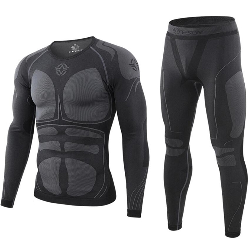 Seamless tight tactical thermal underwear men Outdoor sports function breathable training cycling thermo underwear long johns 211108, 152navy
Seamless tight tactical thermal underwear men Outdoor sports function breathable training cycling thermo underwear long johns 211108, 152navy