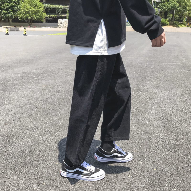 2021 New Autumn Corduroy Men's Fashion Casual Retro Wide-leg Men Streetwear Wild Loose Hip-hop Straight Pants Mens M-2xl 5pxh, Black
2021 New Autumn Corduroy Men's Fashion Casual Retro Wide-leg Men Streetwear Wild Loose Hip-hop Straight Pants Mens M-2xl 5pxh, Black