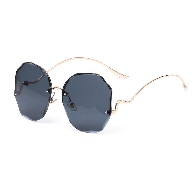 Sunglasses Chic Gradient 2021 Fashion RimlessVintage Ocean Lens Metal Curved Temples UV400 Sun Glasses Eyewear
Sunglasses Chic Gradient 2021 Fashion RimlessVintage Ocean Lens Metal Curved Temples UV400 Sun Glasses Eyewear