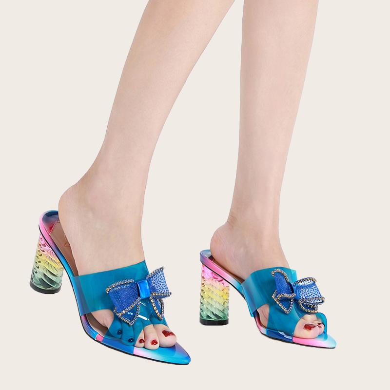 Dress Shoes 2021 High Heels Sandals For Women 927-7 Summer Pumps Mules Butterfly Knotted Ladies Fancy Jelly Clear, 927-7blue
Dress Shoes 2021 High Heels Sandals For Women 927-7 Summer Pumps Mules Butterfly Knotted Ladies Fancy Jelly Clear, 927-7blue