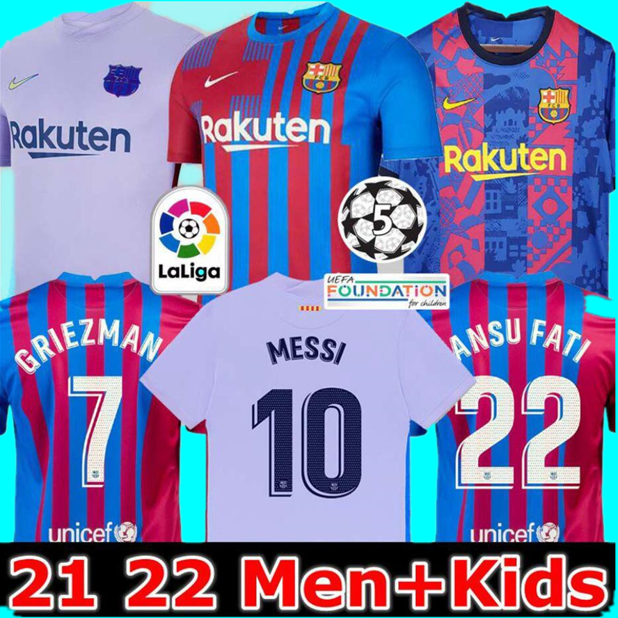 FC Barcelona soccer jersey jerseys football shirt MESSI BARCA KUN AGUERO 21 22 KIDS men2021 2022 GRIEZMANN F.DE JONG COUNTINHO DEST, 21 22 third jersey
FC Barcelona soccer jersey jerseys football shirt MESSI BARCA KUN AGUERO 21 22 KIDS men2021 2022 GRIEZMANN F.DE JONG COUNTINHO DEST, 21 22 third jersey