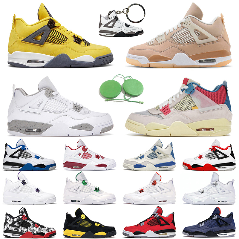 Men Basketball Shoes 4s Taupe Haze University Blue Noir Starfish Fossil Black Cat Fire Red Anniversary Trainer Sneaker, #1 university blue
Men Basketball Shoes 4s Taupe Haze University Blue Noir Starfish Fossil Black Cat Fire Red Anniversary Trainer Sneaker, #1 university blue