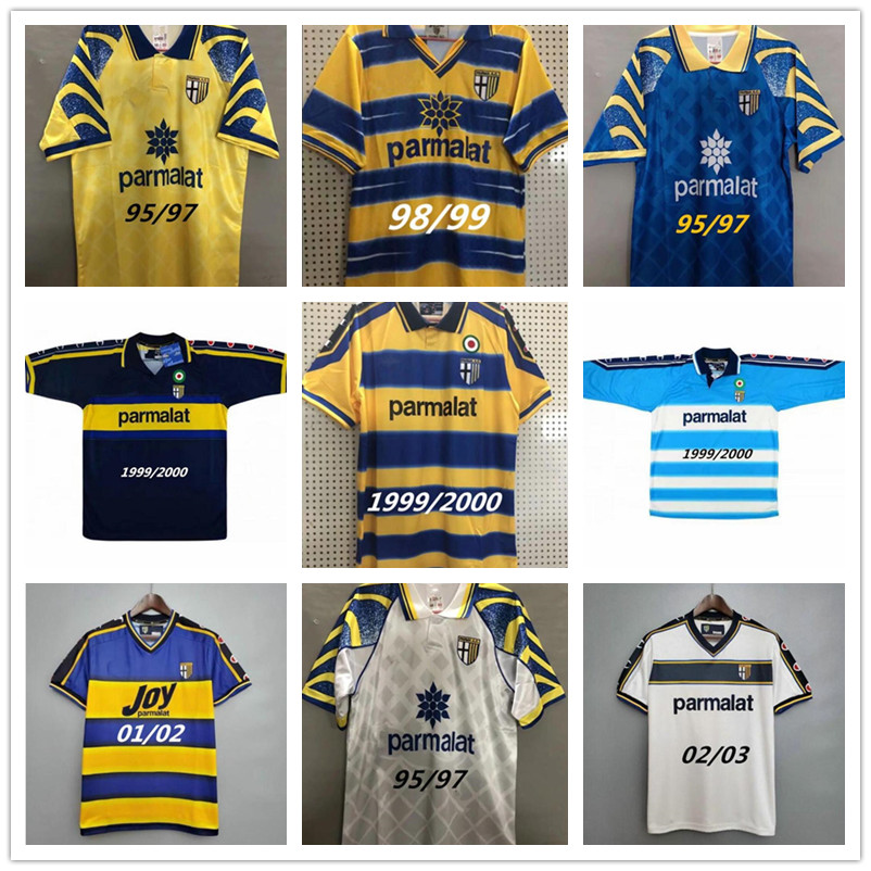 1998 1999 parma soccer jersey 98 99 parma home buffon crespo thuram baggio retro jersey veron cannavaro classic vintage old football shirt, Black;yellow
1998 1999 parma soccer jersey 98 99 parma home buffon crespo thuram baggio retro jersey veron cannavaro classic vintage old football shirt, Black;yellow