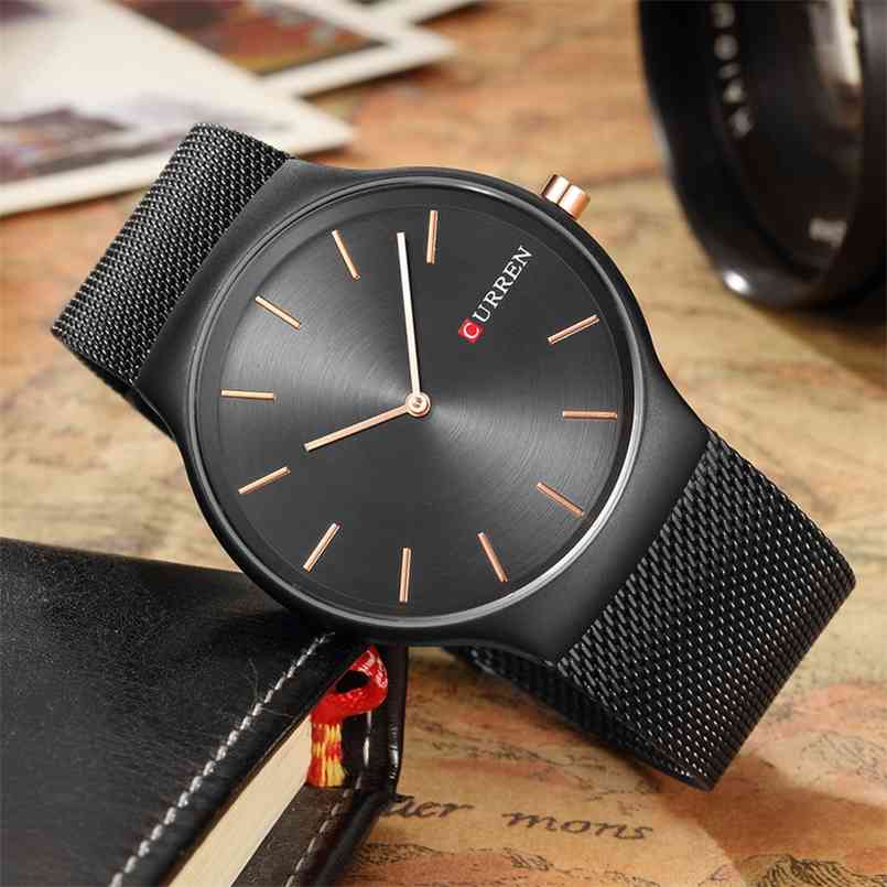 Curren Men Watches Luxury Brand Minimalist Male Military Sport Wristwatch s Clock Watch 210707, Rose gold black
Curren Men Watches Luxury Brand Minimalist Male Military Sport Wristwatch s Clock Watch 210707, Rose gold black