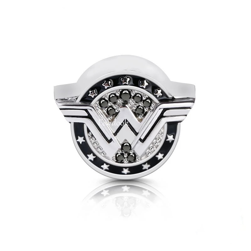 925 Sterling Silver Bead Fit Original Charm Bracelet Death Is Necessary Power Symbol Bead For Making Women Berloque 2021