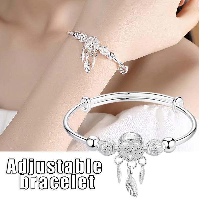 Bangle Dream Catcher Feather Tassel Charm Bracelet For Women Adjustable Jewelry Gift Accessories AIC88
Bangle Dream Catcher Feather Tassel Charm Bracelet For Women Adjustable Jewelry Gift Accessories AIC88