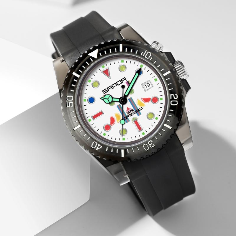 Wristwatches SANDA Brand Women Watches Waterproof Student Sport Quartz Watch Fashion Electronic Wristwatch Unisex Clock Relogio Feminino 607, White
Wristwatches SANDA Brand Women Watches Waterproof Student Sport Quartz Watch Fashion Electronic Wristwatch Unisex Clock Relogio Feminino 607, White