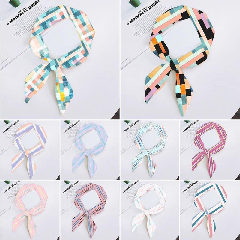 Scarves Plaid Stripe Stylish Women's Variety Scarf Mutiple-Function Twill Smooth Chiffon HandBag Ribbons Elegant Decor Scarve, Blue;gray
Scarves Plaid Stripe Stylish Women's Variety Scarf Mutiple-Function Twill Smooth Chiffon HandBag Ribbons Elegant Decor Scarve, Blue;gray