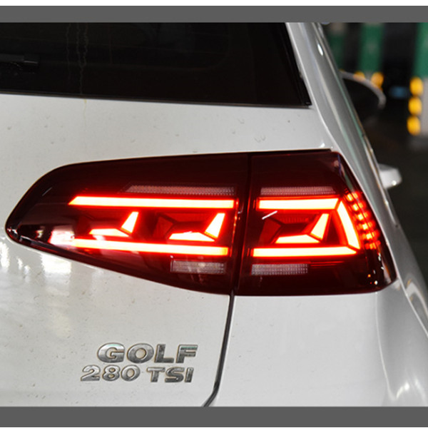 2 PCS Car Tail Lights Parts LED Signal Reversing Parking Light For VW Golf 7 Golf7 MK7 Passat B8.5 Type Taillights Rear Lamp