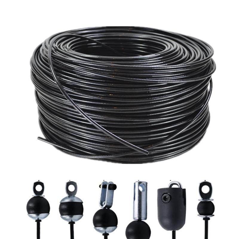 Accessories Gym Pulley Cable Wire Rope Thick 5MM/6MM PU Skin For Replacement Fitness Exercise Attachment Home Workout Equipment
Accessories Gym Pulley Cable Wire Rope Thick 5MM/6MM PU Skin For Replacement Fitness Exercise Attachment Home Workout Equipment