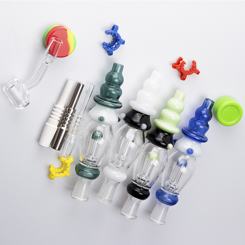 CSYC NC039 Portable Glass water Pipe Kits Smoking Straw With 10mm 14mm Titanium Quartz Nail Ceramic Tips Dab Rig Mini Bongs
CSYC NC039 Portable Glass water Pipe Kits Smoking Straw With 10mm 14mm Titanium Quartz Nail Ceramic Tips Dab Rig Mini Bongs