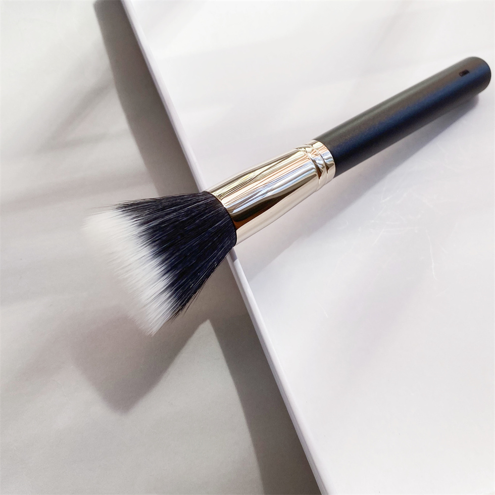 Duo Fibre Face Makeup Stippling Brush 187/188 Large/Small Multi-Purpose lightweight Face Powder Foundation Blush Highlighter Beauty Cosmetic Tool z250