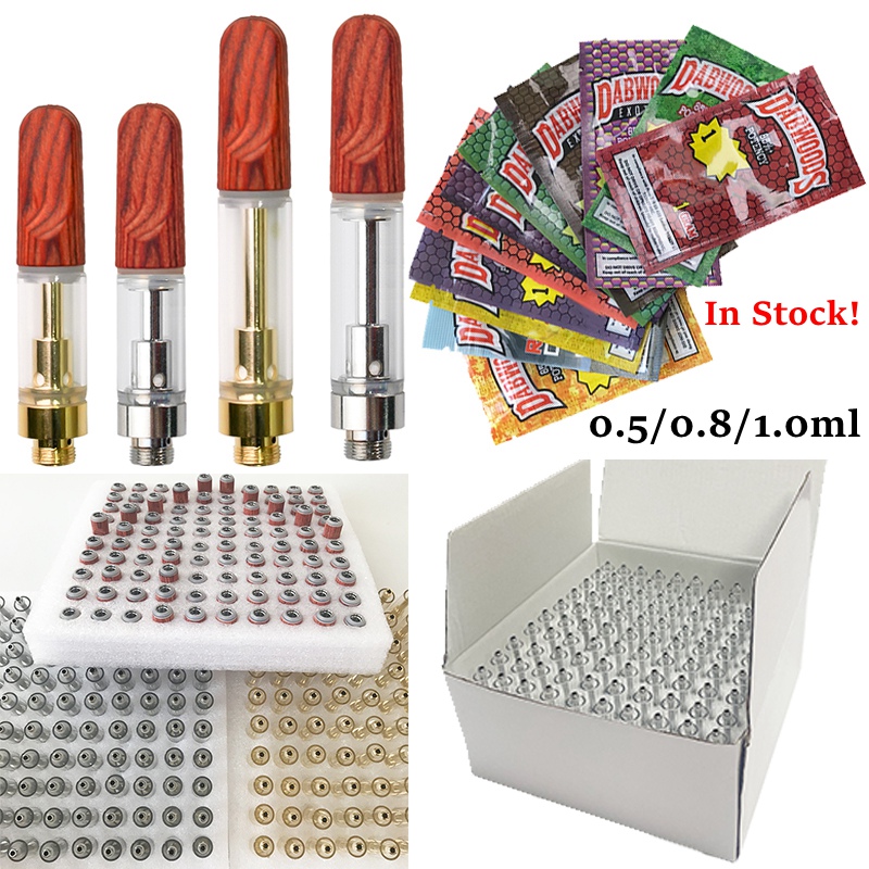 Dabwoods Wooden Tip Vape Cartridges Packaging Atomizer 0.5ml 0.8ml 1ml Ceramic Coil Carts Atomizers Empty Vapes Pen Cartridge TH205 Thick Oi
Dabwoods Wooden Tip Vape Cartridges Packaging Atomizer 0.5ml 0.8ml 1ml Ceramic Coil Carts Atomizers Empty Vapes Pen Cartridge TH205 Thick Oi