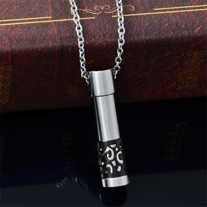 Pendant Necklaces CMJ2451 Cylinder Small Ash Lockets Hollow Out Cremation Urn Necklace For Ashes Stainless Steel Jewelry
Pendant Necklaces CMJ2451 Cylinder Small Ash Lockets Hollow Out Cremation Urn Necklace For Ashes Stainless Steel Jewelry